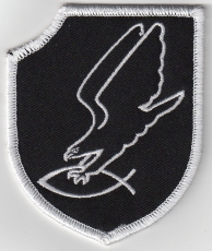 Adler greift Fisch - Wappen (Aufnäher)