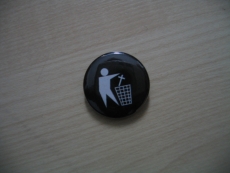 Halte deine Umwelt sauber (Button)