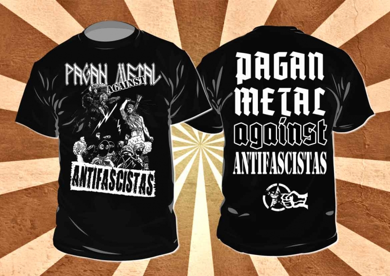 Pagan Metal against Antifascistas (T-Shirt)
