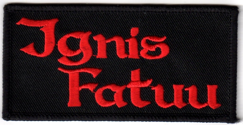Ignis Fatuu - Logo (Patch)