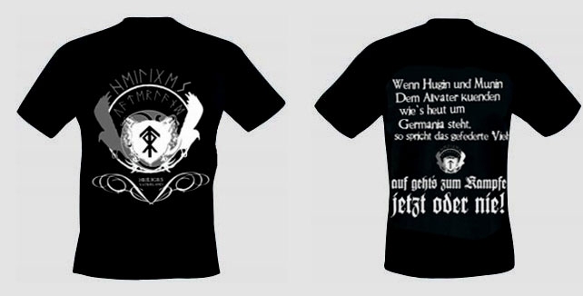 Hugin und Munin - auf gehts zum Kampfe (T-Shirt)