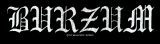 Burzum - Silver Logo (Superstrip - Patch)