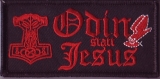 ODIN STATT JESUS rot (Patch)