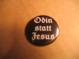 Odin statt Jesus (Button)