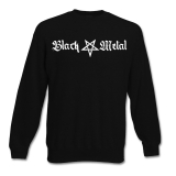 Black Metal + Pentagram [long] Pullover