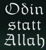 Odin statt Allah (Autoaufkleber)