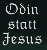 Odin statt Jesus (Autoaufkleber)