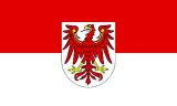 LÄNDERFAHNE / BRANDENBURG